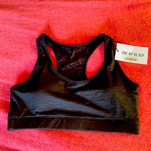 NWT Zyia Active Black Bomber Sports Bra